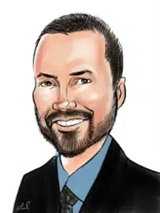 Adam Warfel Caricature